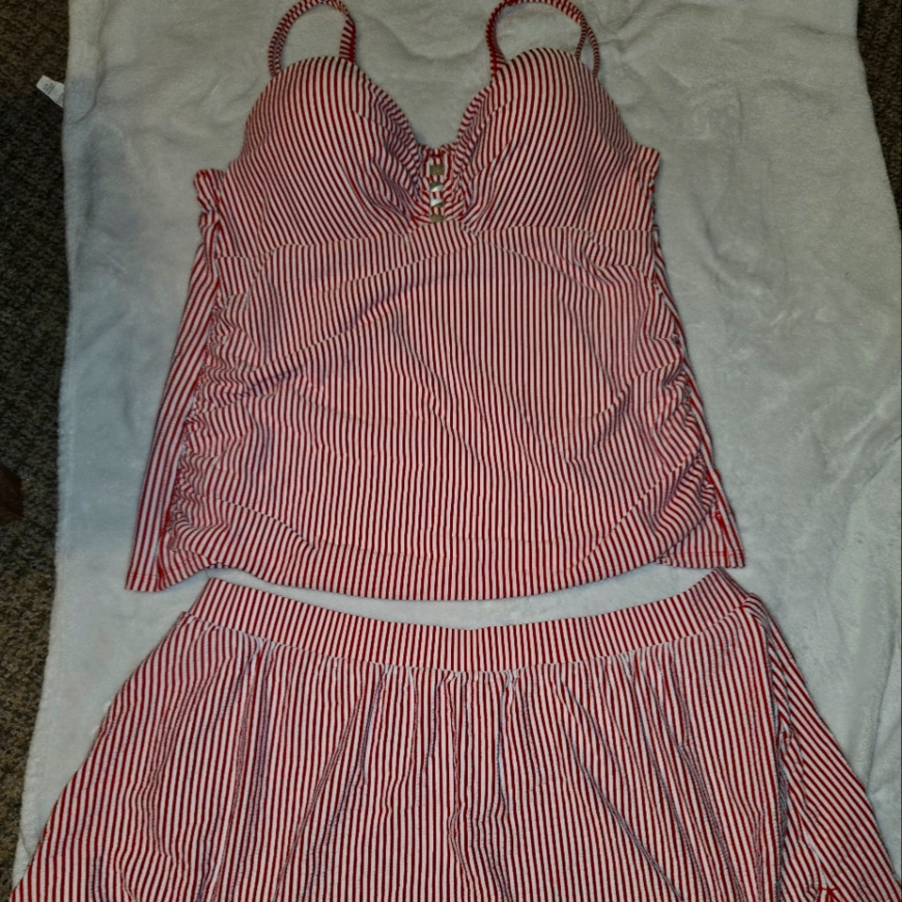 NWOT Cacique 2 Piece Swimsuit